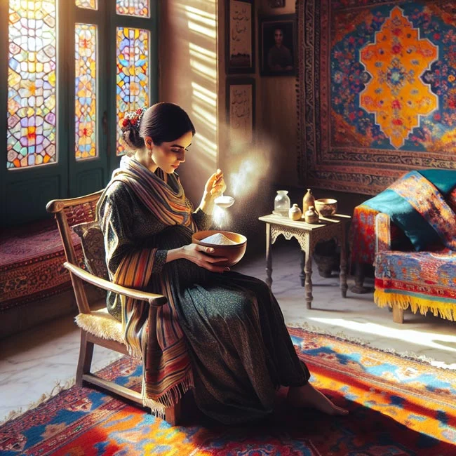 قاووت بعد از زایمان
