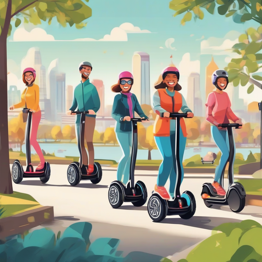 تور اسکوتر برقی Gyropode Segway Tour